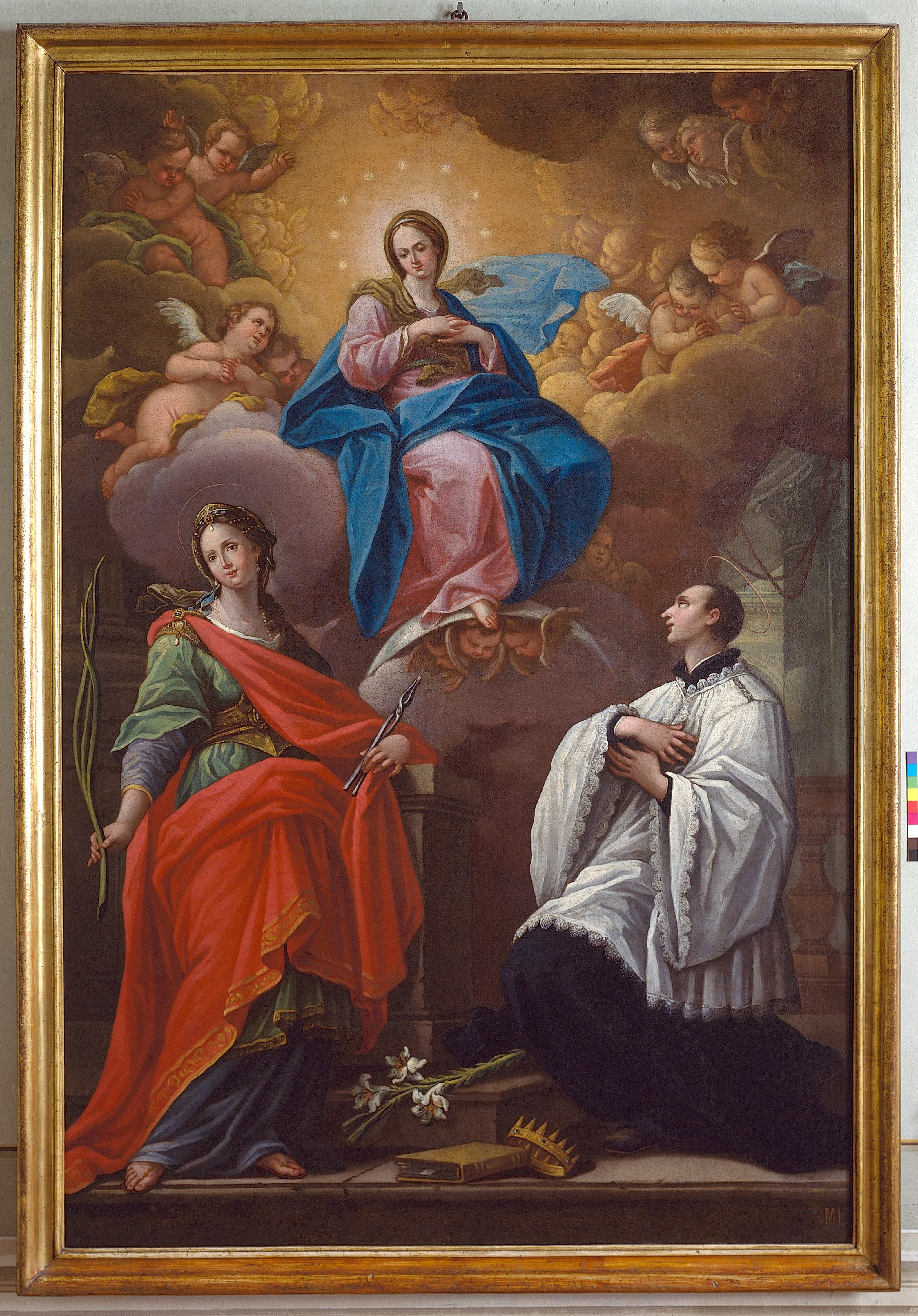 Madonna Assunta con i SS. Apollonia e Luigi